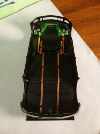Carrocería y Chasis Corvette C6R Scalextric WOS