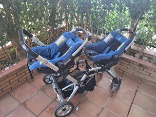 Silla de paseo doble JANE