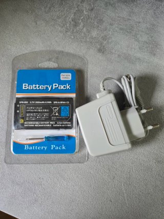 CARGADOR + BATERÍA NINTENDO 3DS XL