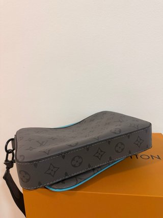 Bolso Louis Vuitton gris y azul