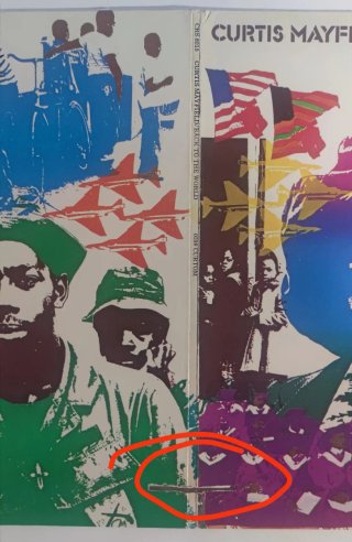 Curtis Mayfield - Back To The World LP 1973