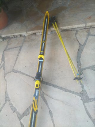 Esquís K2, Rossignol + Palos y Snowboard