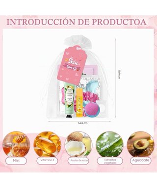 Set Spa Erinde Mujer 60 Piezas