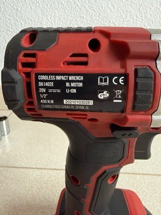 Pistola Impacto Batería 1/2 430Nm NRStools