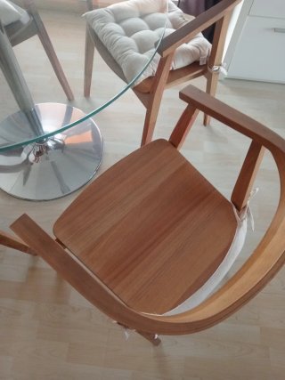 Conjunto 4 Sillas Comedor Madera