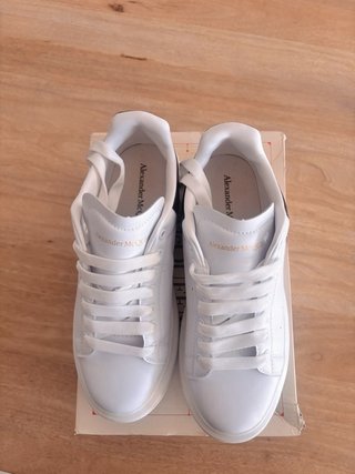 Sneakers Alexander McQueen in bianco da uomo