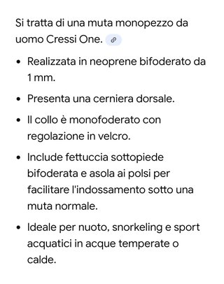 Muta Cressi Anatomic Shape TG. M 1MM