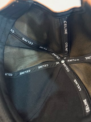 Berretto Celine Marrone in Pelle
