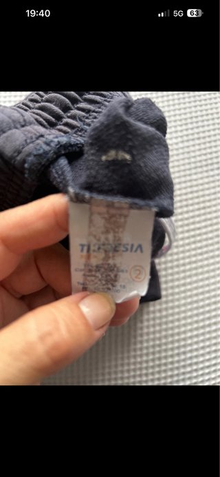 Pantalón deportivo negro Attendis