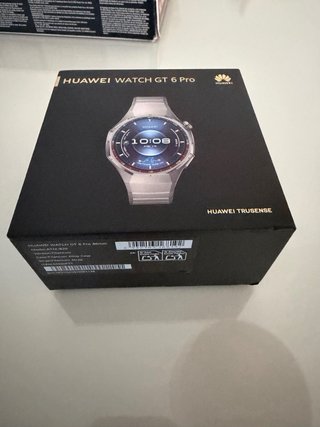 Reloj Inteligente Azul y Plateado