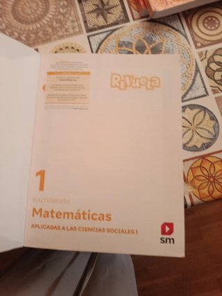 Matemáticas aplicadas a las Ciencias Sociales 1...