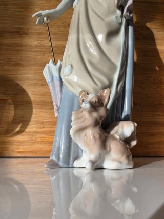 Figura Lladro Dama del Boulevard