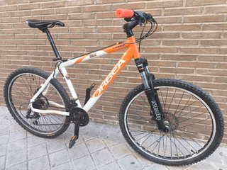 Bicicleta Orbea MTB Naranja/Blanca