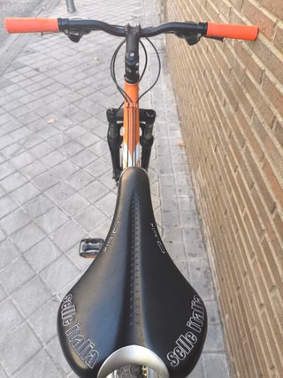 Bicicleta Orbea MTB Naranja/Blanca