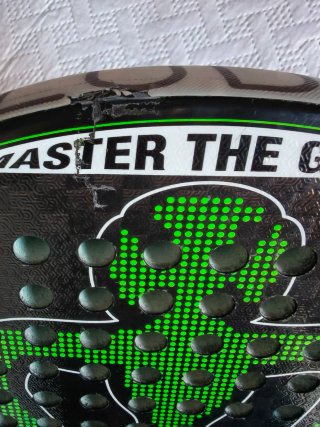 Pala de pádel Black Crown Pitón 12K+