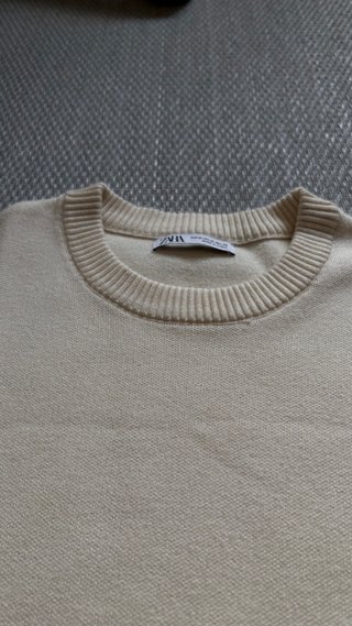 Jersey Zara Hombre Beige