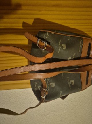 Mochila Pierre Cardin Beige y Marrón
