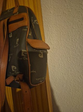 Mochila Pierre Cardin Beige y Marrón