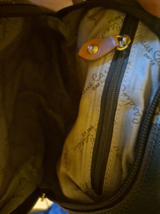 Mochila Pierre Cardin Beige y Marrón