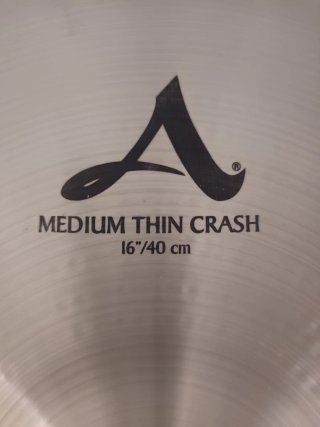 Zildjian A Medium Thin Crash 16
