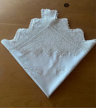 Centrotavola Vintage Uncinetto Fatto a Mano