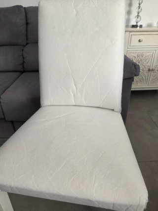 6 Sillas de Comedor Ikea con funda