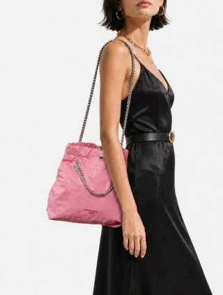 Borsa Balenciaga rosa in pelle
