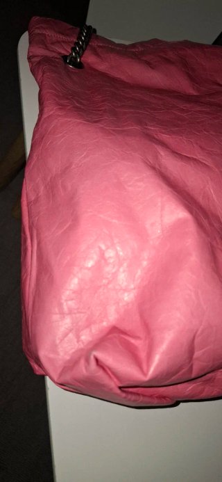 Borsa Balenciaga rosa in pelle