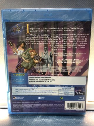 Blu-ray El Jorobado de Notre Dame Nuevo