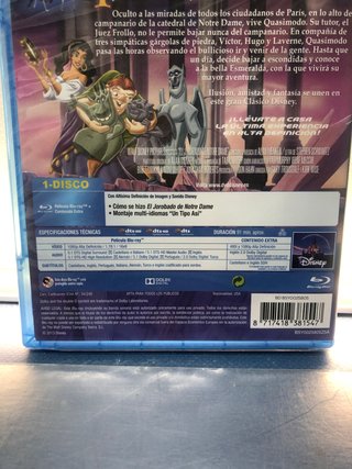 Blu-ray El Jorobado de Notre Dame Nuevo