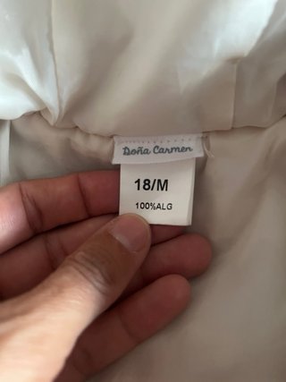 Abrigo niña Doña Carmen 18 meses