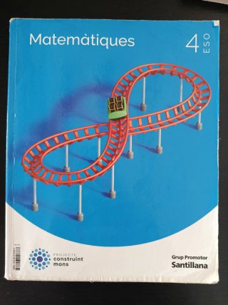 MATEMATIQUES 4 SEC CONSTRUINT MONS