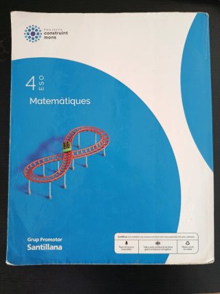 MATEMATIQUES 4 SEC CONSTRUINT MONS