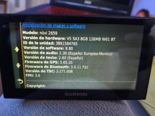 Navegador Garmin Nüvi 2659