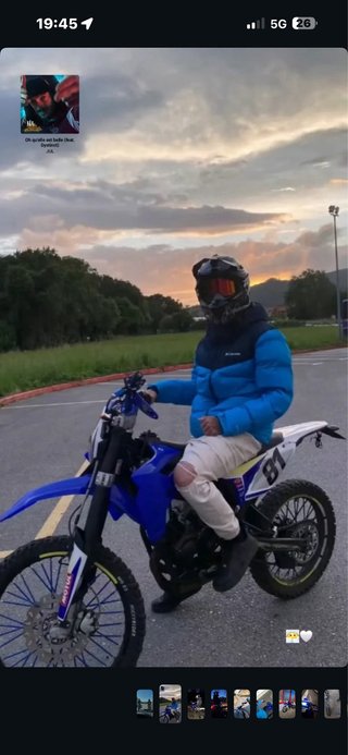Sherco 50cc Enduro/Motocross Azul/Blanco