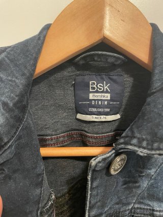 Chaleco vaquero Bershka Talla S