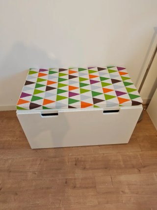Baúl blanco IKEA