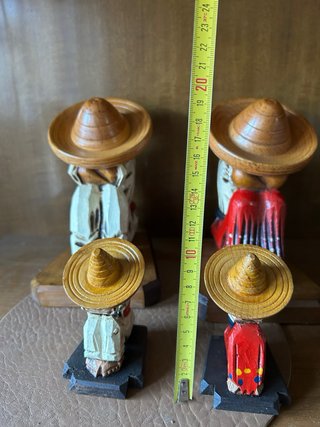 Fermalibri Messicani in Legno