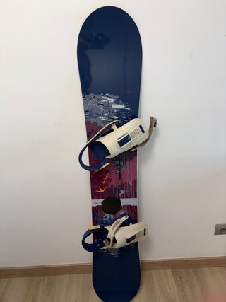 Tabla Snowboard Burton Feather + Fijaciones