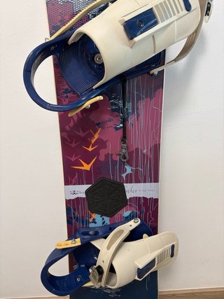 Tabla Snowboard Burton Feather + Fijaciones