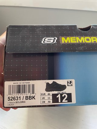 Skechers Track Scloric Talla 46 + Caja