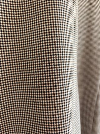 Americana Zara Cuadros Beige y Gris talla l nueva