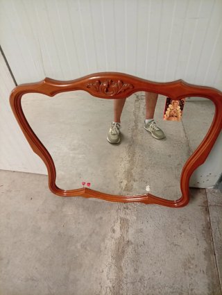 Espejo Dormitorio Madera