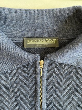 Jersey Pancaldi Vintage Azul