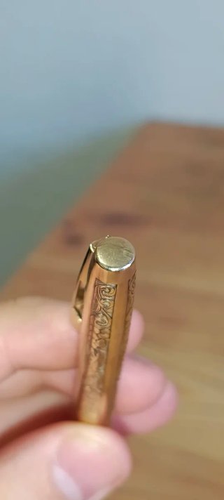 Bolígrafo Sheaffer Chapado en Oro