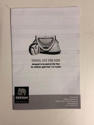 Cuna de viaje para niños