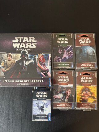 Star Wars Gioco di Carte 6 espansioni nuove