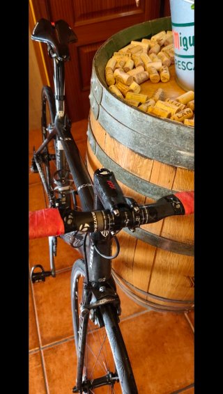 Bicicleta de Carretera Trek Negra