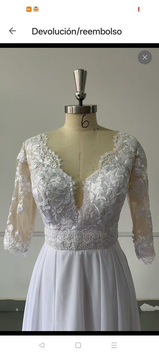 Vestido de Novia Blanco Nuevo