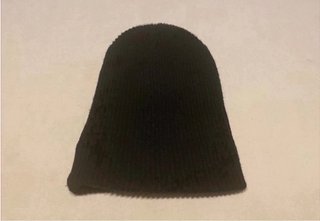 Gorro de lana negro